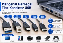 Mengenal Berbagai Tipe Konektor USB dan Fungsinya