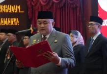Bupati Bogor Lantik 14 Pejabat, Minta ASN Bekerja Profesional