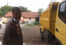 Kapolsek Parungpanjang Amankan Pelaku Pencuri Dump Truck