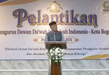 Pengurus Baru DDII Kota Bogor Siap Perkuat Pembinaan Umat