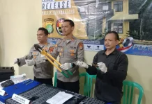 Polsek Tajurhalang Amankan Empat Tersangka Pencurian Truk