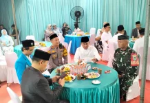 Pererat Sinergitas dengan Polri, Koramil Parungpanjang Gelar Acara Maulid Nabi