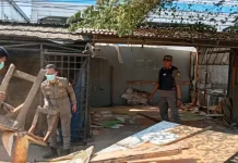 Puluhan Lapak PKL Liar di Jalan Raya Narogong Cileungsi Bogor Ditertibkan Petugas