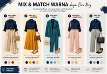 Panduan Padu Padan Warna Biru untuk Tampil Stylish