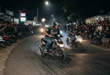 Balapan Liar di Lebakwangi Parung Bogor Meresahkan Warga