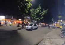 Ramainya Wisata Kuliner Malam di Jalan Bangbarung Raya Kota Bogor