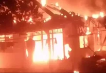 Senin Dini Hari, Rumah Warga di Kecamatan Tenjo Terbakar