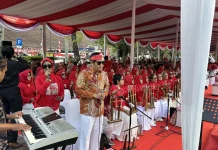 Lansia Matahari Meriahkan HUT RI ke-81 dengan Orkestra Angklung
