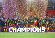 Cetak Sejarah, Tim Putri Kamerun Disambut Lautan Warga usai Juara WAFCON 2026