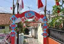 Gapura 17-an, Semarak Kemerdekaan di Pintu Masuk Kampung