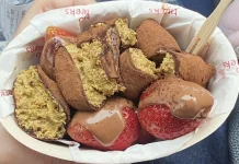 Dubai Choco Berry: Perpaduan Cokelat, Stroberi, dan Kunafa yang Unik