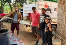 Bantu Kekeringan dan Pasok Air Bersih, PSI Salurkan Tangki Gajah di Parungpanjang