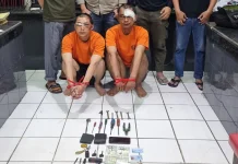 Dua Orang Terduga Pelaku Curanmor Ditangkap Warga di Gunung Putri