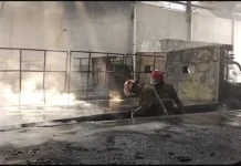 Pabrik Styrofoam di Cileungsi Bogor Terbakar akibat Percikan Api Las