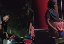 Alami Kekeringan, Warga Kampung Cikoneng Pamijahan Antre Air Bersih hingga Malam