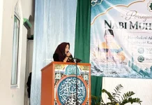 Hadiri Maulid Nabi, Anggota DPRD Nasya Kharisa Tekankan Amanah Jabatan