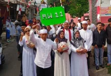 Pesan Perangi Narkoba Melalui Helaran Maulid di Tamansari Bogor