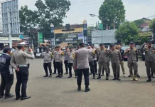 Nobar Persija vs Persib di Puncak Bogor Berlangsung Aman dan Kondusif