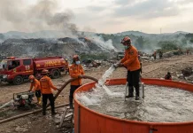 Penerapan Embung Air di TPA Galuga untuk Percepat Pemadaman Kebakaran