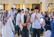 Ribuan Warga dan Guru Ngaji di Bogor Ikuti Doa Bersama di Masjid Agung