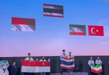 Rizal dan Kinara asal Bogor Raih Perak Kejuaraan Dunia Taekwondo di Korea Selatan