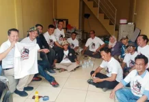 Prihatin dengan Kasus Korupsi, Jurnalis Bogor Kenakan Kaos “Bukan Wartawan Pendopo”