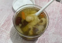 Peach Gum Dessert, Sajian Manis dengan Tekstur Kenyal yang Unik