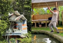 Menginap di Gok Salada Village Megamendung, Tamu Bisa Mancing Gratis