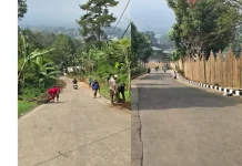 Ruas Jalan Alternatif Puncak Bogor Dipercantik Menggunakan Bankeu 2026