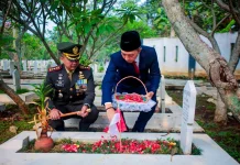 Ziarah Nasional HUT ke-81 TNI, Forkopimda Bogor Tabur Bunga di TMP Dreded