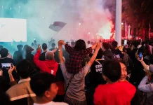 Timnas Indonesia Menang, Warga Bogor Larut dalam Sukacita