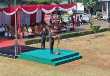 HUT TNI ke-81 Kabupaten Bogor Panglima Tekankan Profesionalisme dan Kepercayaan