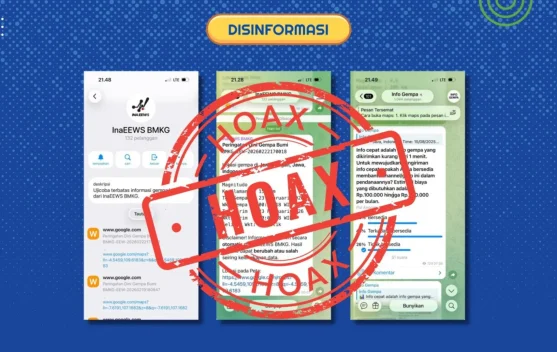 BMKG Tegaskan Akun Telegram InaEEWS Palsu, Sistem Resmi Masih Tahap Uji Coba