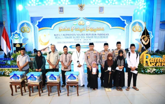 Polri Gelar Buka Puasa Bersama Tokoh di Kemala Taruna Bhayangkara Gunung Sindur