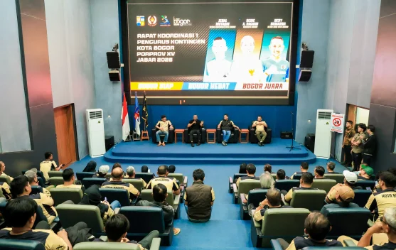 Rakor Perdana, Kontingen Porprov Bogor Siapkan 750 Atlet