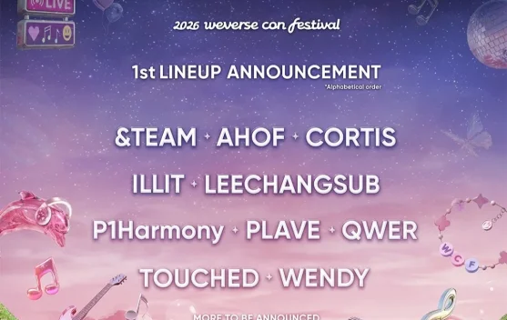 HYBE Umumkan Lineup Pertama Weverse Con Festival 2026
