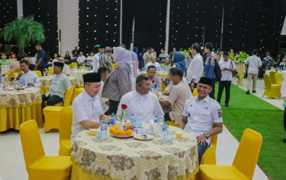 Pererat Silaturahmi Forkopimda, Dedie–Jenal Hadiri Buka Puasa di Lanud ATS