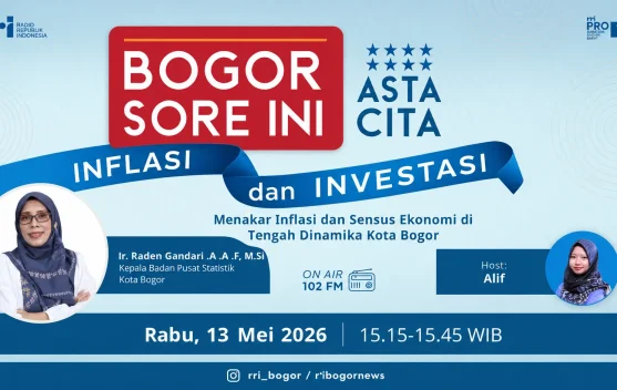 Deflasi usai Lebaran, Harga Pangan di Kota Bogor Mulai Turun