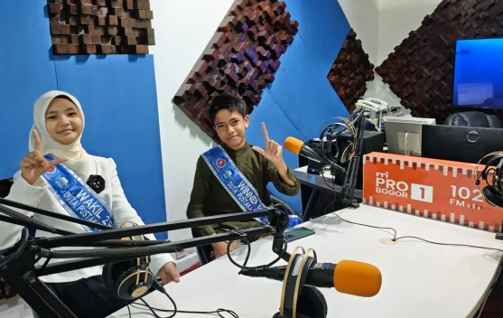 Dua Pelajar Bogor Raih Prestasi di Duta Pustaka Cilik Jawa Barat 2026