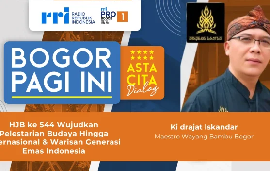 Maestro Wayang Bambu Ajak Generasi Muda Cintai Budaya Bogor