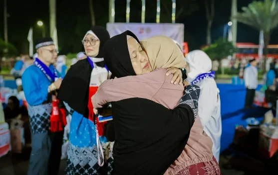 Jemaah Haji Kloter 10 Kota Bogor Tiba dengan Selamat di Balai Kota