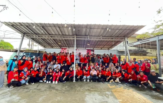 Peringati Bulan Bung Karno, PDI Perjuangan Parungpanjang Gelar Bakti Sosial