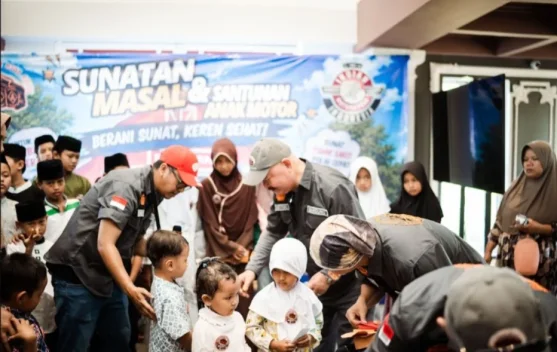 Club Motor Ini Gelar Khitanan Massal di Jonggol dan Sukamakmur Bogor