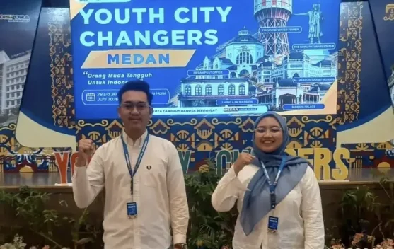Dorong Potensi Muda, Kota Depok Kirimkan Dua Delegasi YCC di Kota Medan