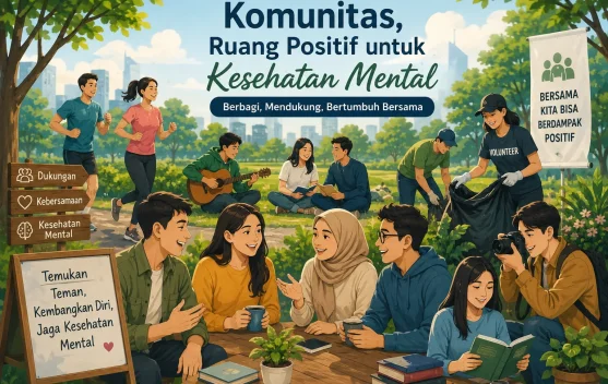 Komunitas Jadi Ruang Baru untuk Menjaga Kesehatan Mental