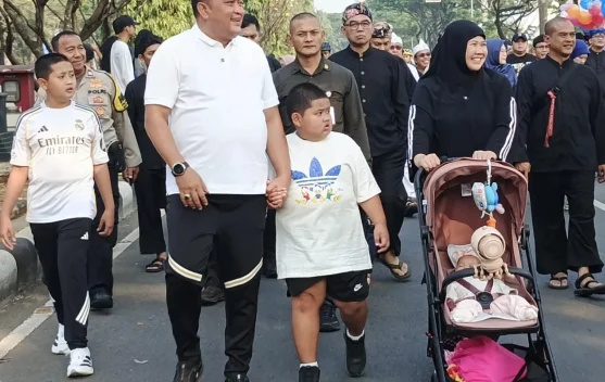 Rudy Susmanto Ajak Warga Ramaikan CFD, Dukung UMKM Lokal