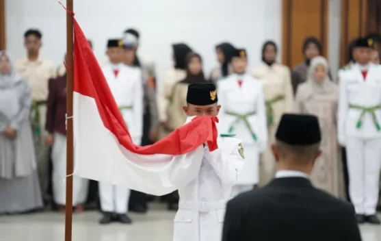 Wali Kota Sukabumi Kukuhkan 30 Anggota Paskibraka