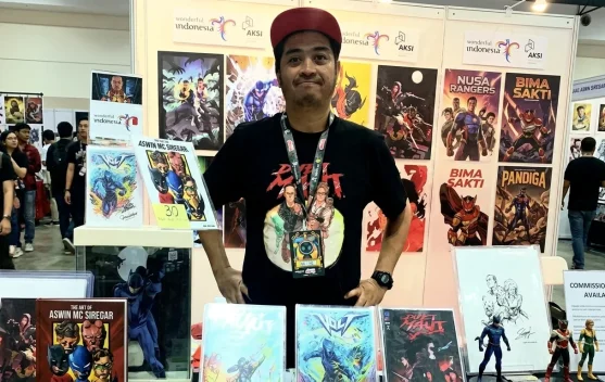 Aswin Mc Siregar, Dari Coretan Buku Tulis hingga Membangun Dunia Komik Indonesia