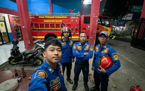 Kemarau Panjang, Damkar Ciawi Siaga 24 Jam Antisipasi Kebakaran