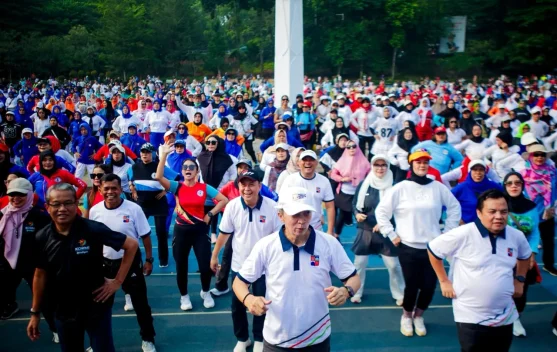 Haornas 2026, Dedie Rachim Ajak Warga Bogor Hidup Aktif